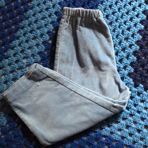 Sweet soft baby blue velour pants